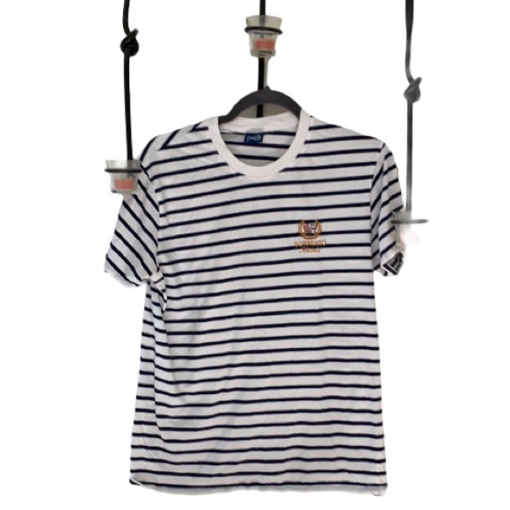 Italia | Sorento Navy and White Tee EUC